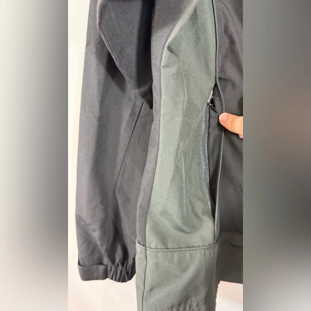 Cutter & Buck WeatherTec PGA Championship Golf Jacket Mens M Black Full Zip